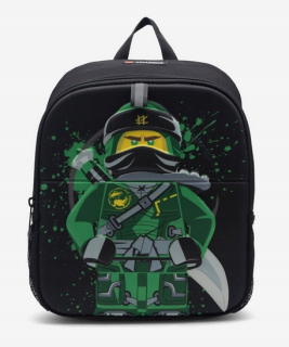 LEGO Ninjago jednokomorový batoh do škôlky LEGO chlapci, dievčatá, čierny, Odtiene zelenej